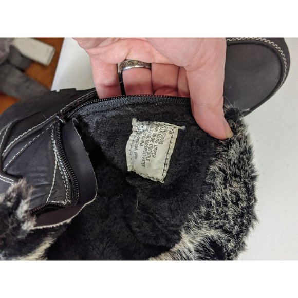 Totes Eve Black Snow Boots - Picture 5 of 6